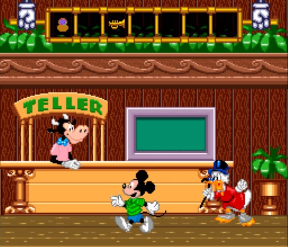 Mickey's Playtown Adventure - A Day of Discovery! - геймплей игры Super Nintendo\Famicom